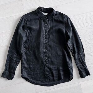 UNIQLO Premium Linen Shirt Size Small